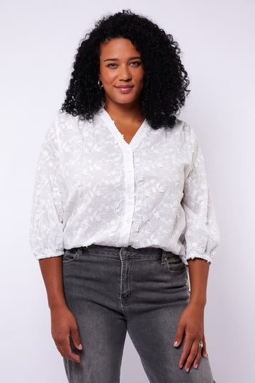 Tessa blouse | Offwhite