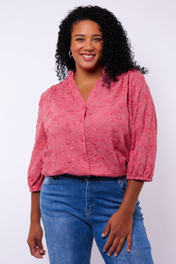 Tessa blouse | Slate Rose