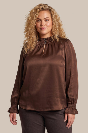 Tindra top | Cappuccino