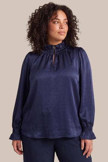 Tindra top | Midnight Blue