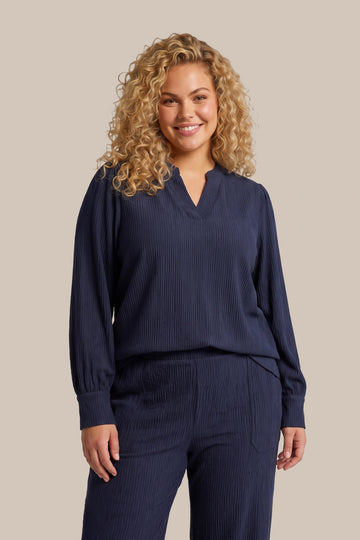 Nolani top | Midnight Blue