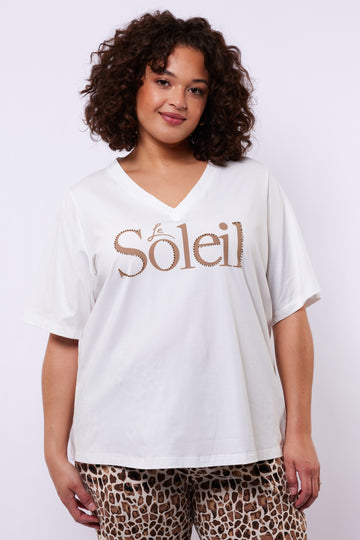 Malia T-shirt | Offwhite