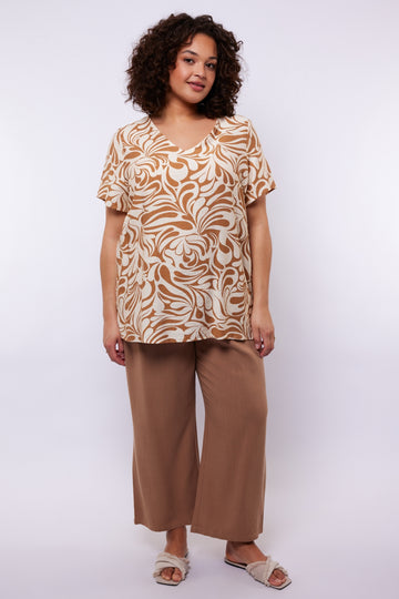 Ellery broek | Walnut