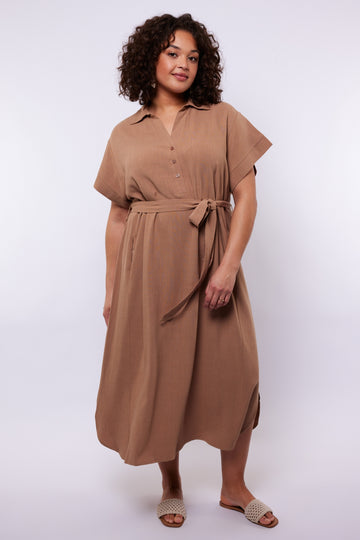 Emberlyn jurk | Walnut