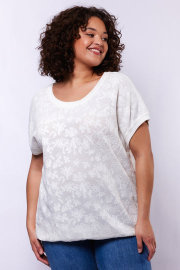 Lilou top | Offwhite