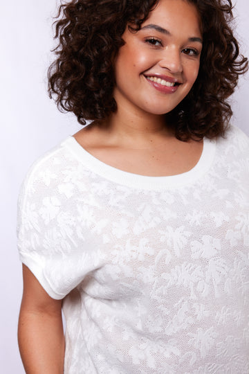 Lilou top | Offwhite