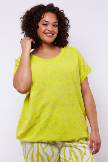 Lilou top | Cyber Lime