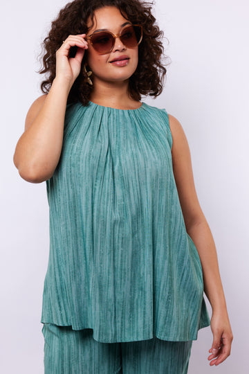 Jemma top | Vintage Green