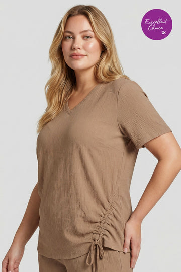 Manuela top | Khaki