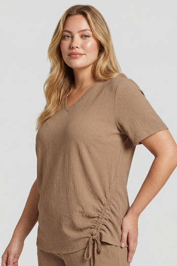 Manuela top | Khaki