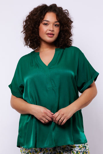 Indie top | Vintage Green