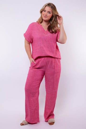 Ember broek | Hibiscus