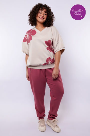 Covea broek | Grape