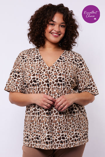 Yara top | Sand/Latte