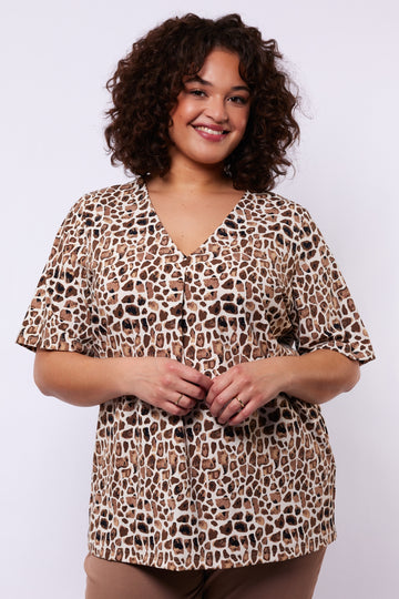 Yara top | Sand/Latte