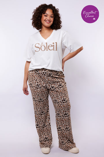 Anaya broek | Sand/Latte