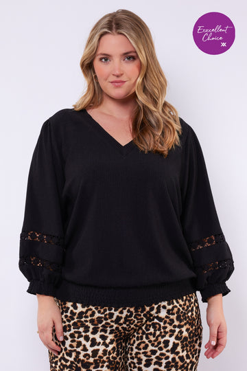 Capry top | Black