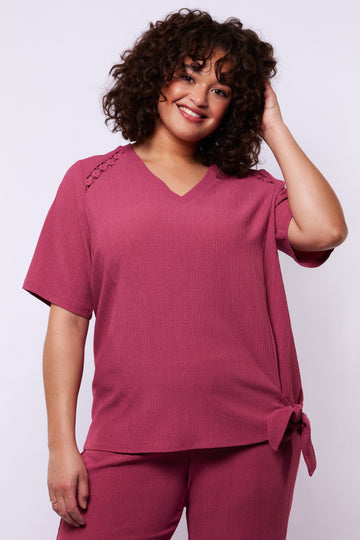 Jaya top | Grape