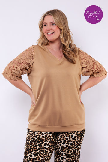 Emberly sweater | Light Camel