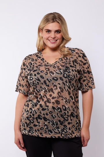 Giana top | Sahara/Black
