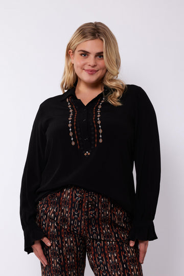 Vedra blouse | Black