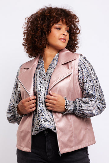 Talitha gilet | Soft Pink