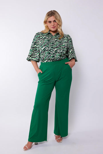 Terry broek | Leaf Green
