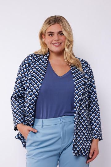 Lori blazer | Black/Steel Blue