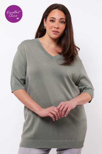 Marcelinne top | Mystic Green