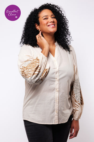 Elissa blouse | Sand