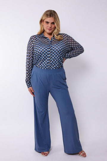 Terry broek | Steel Blue