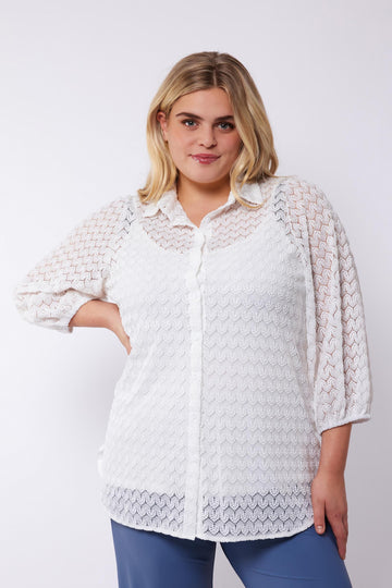 Babette blouse | Offwhite