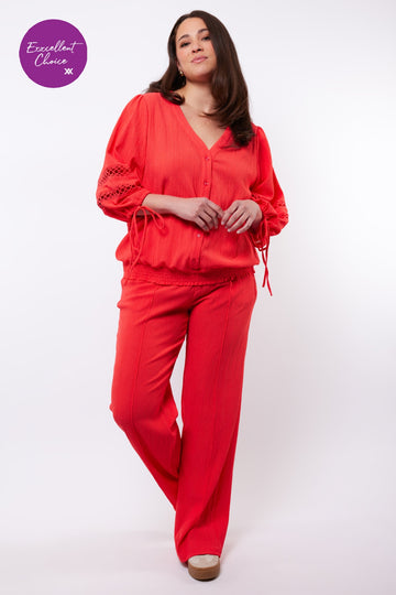 Ailani broek | Sweet Red