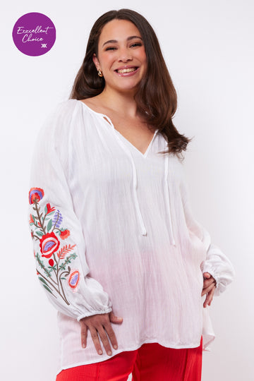 Kerensa top | Offwhite