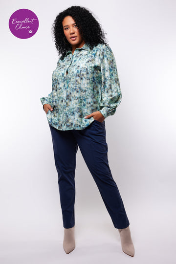 Alyson broek | Navy Blue