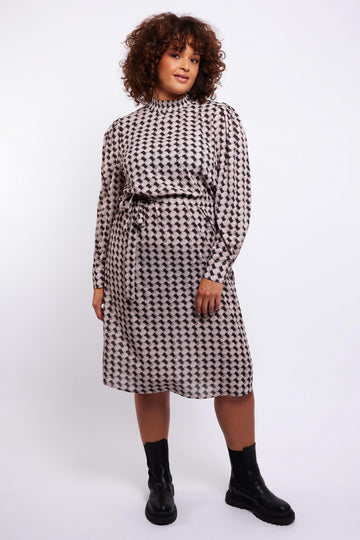 Bo jurk | Black/Sand