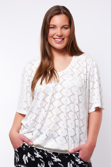 Jenny top | Offwhite