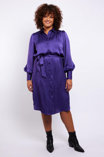 Reeva jurk | Bright Purple