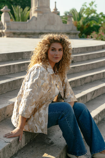 Kiranne jacket | Sand/Light Camel