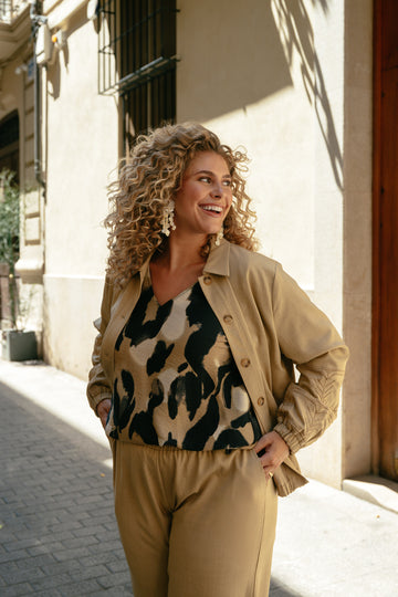 Hailey jacket | Khaki