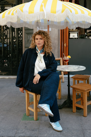 Wynne jacket | Dark Sapphire