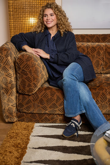 Hedy jacket | Midnight Blue