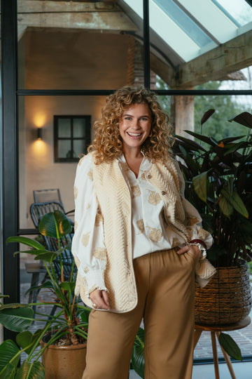 Aressa gilet | Sand