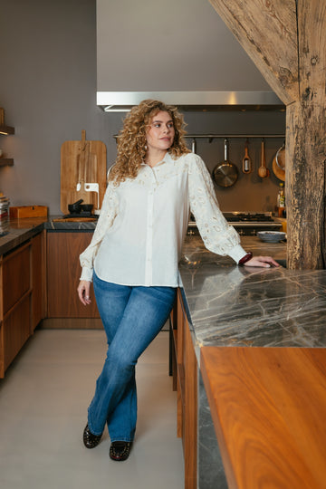 Celian blouse | Ecru
