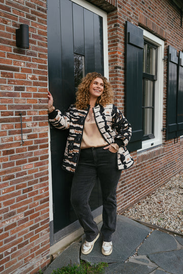 Fenella jas | Sand/Light Camel