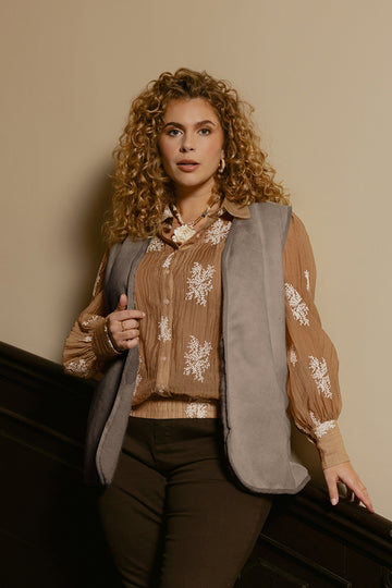 Lainey gilet | Moon Rock