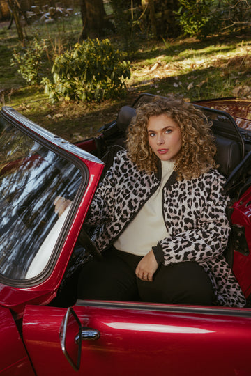 Cecile jas | Black/Sand