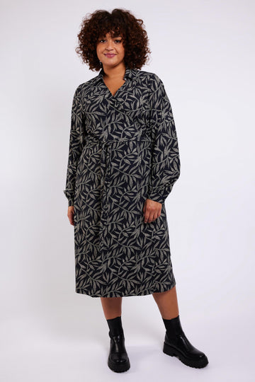 Fien jurk | Sand/Black