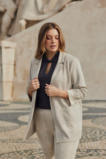 Amber blazer | Sand